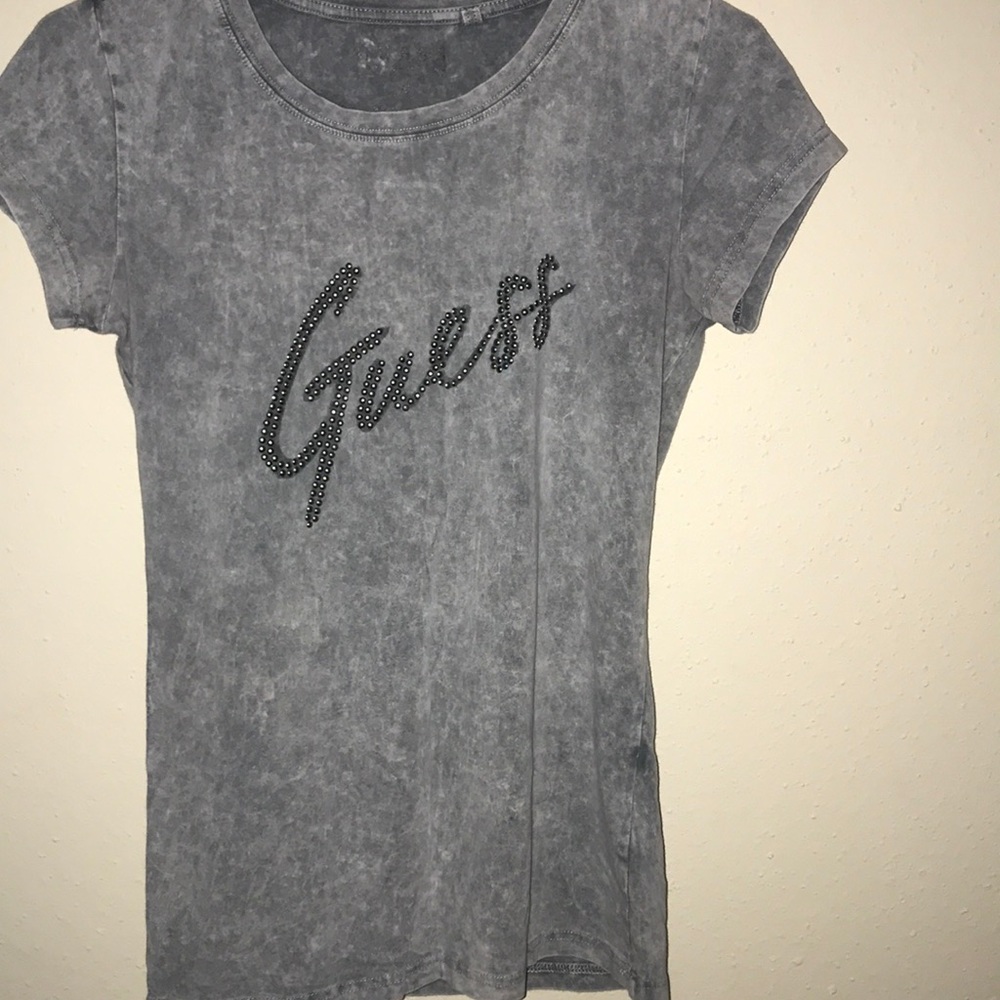 Guess gray shirt